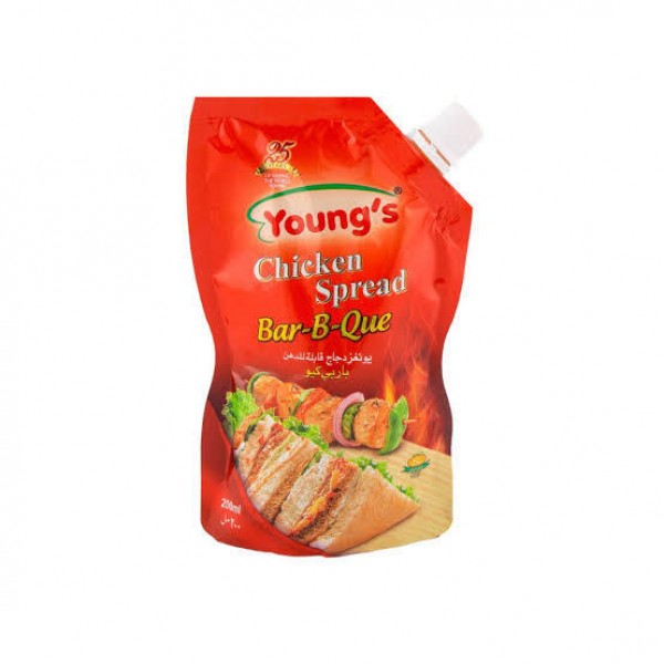 YOUNG`S CHICKEN SPREAD BAR- B-QUE 200ML